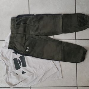 Boys under armour outfit set 4t